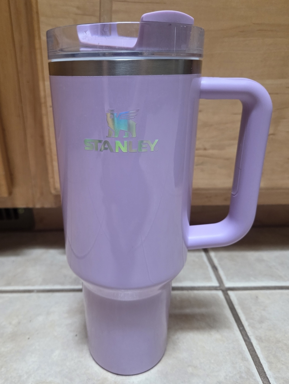 Stanley Lavender Gloss Travel Mug with Handle 40 Oz